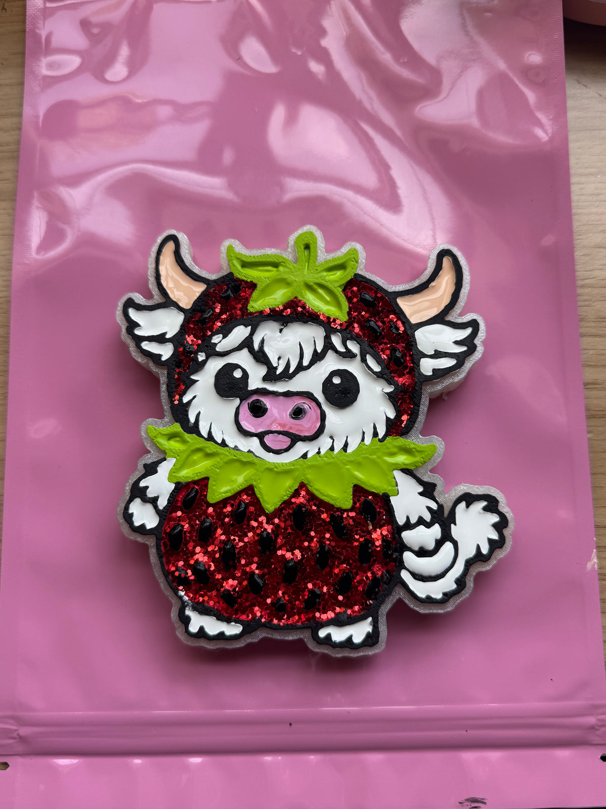 Strawberry Cow Freshie